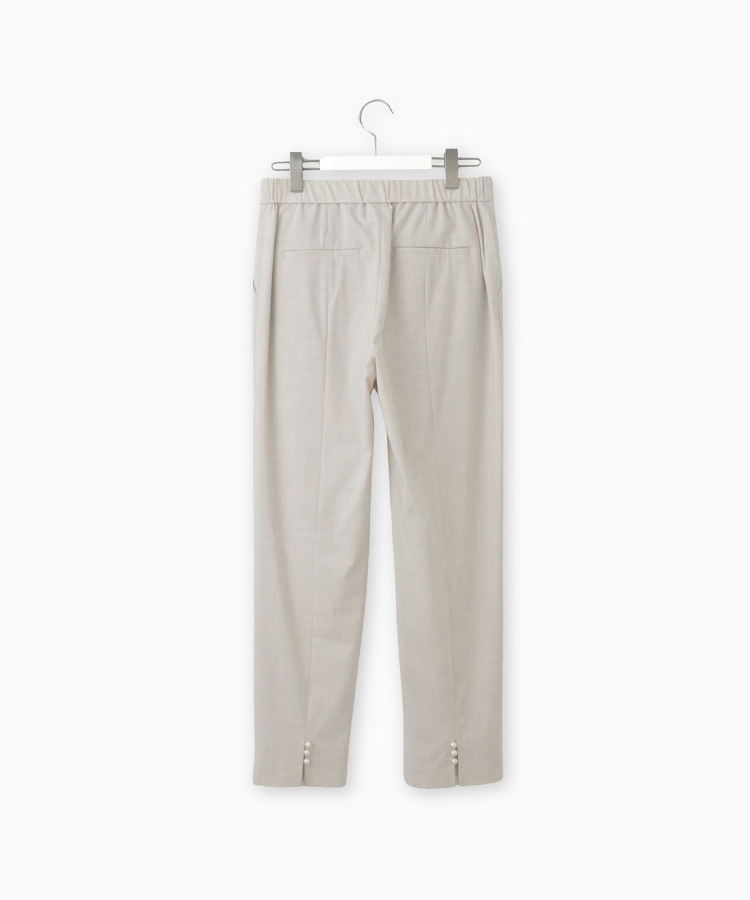 Back Slit Tapered Pants