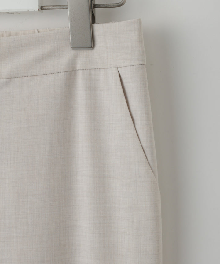 Back Slit Tapered Pants