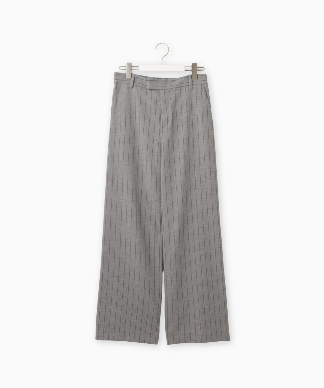 Straight Wide-Leg Trousers