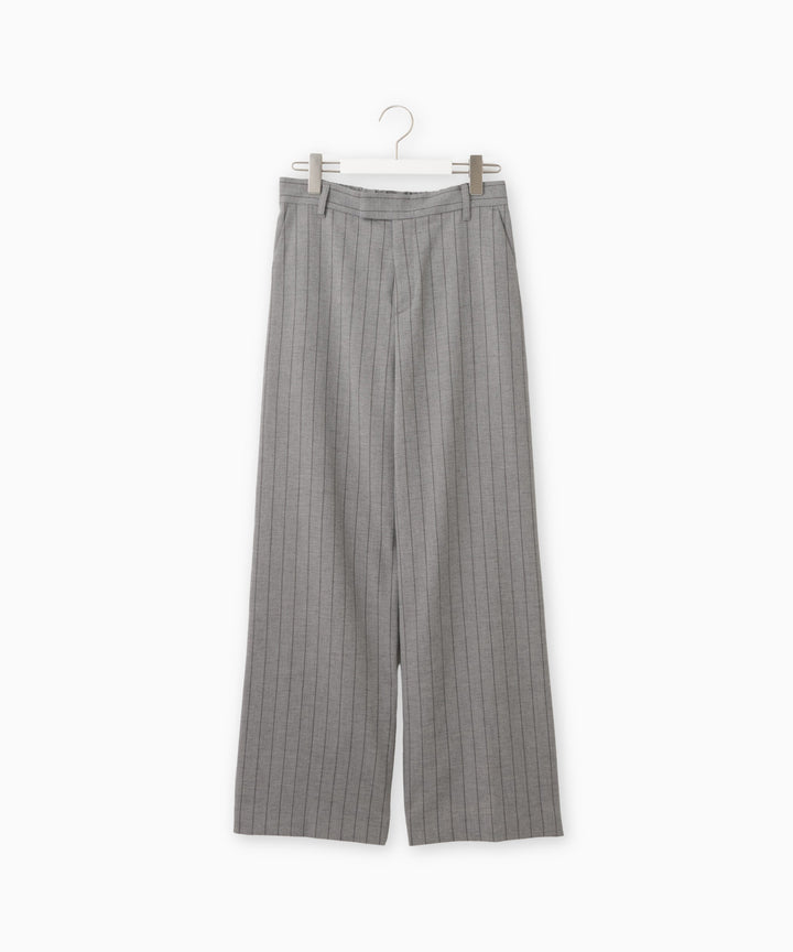 Straight Wide-Leg Trousers