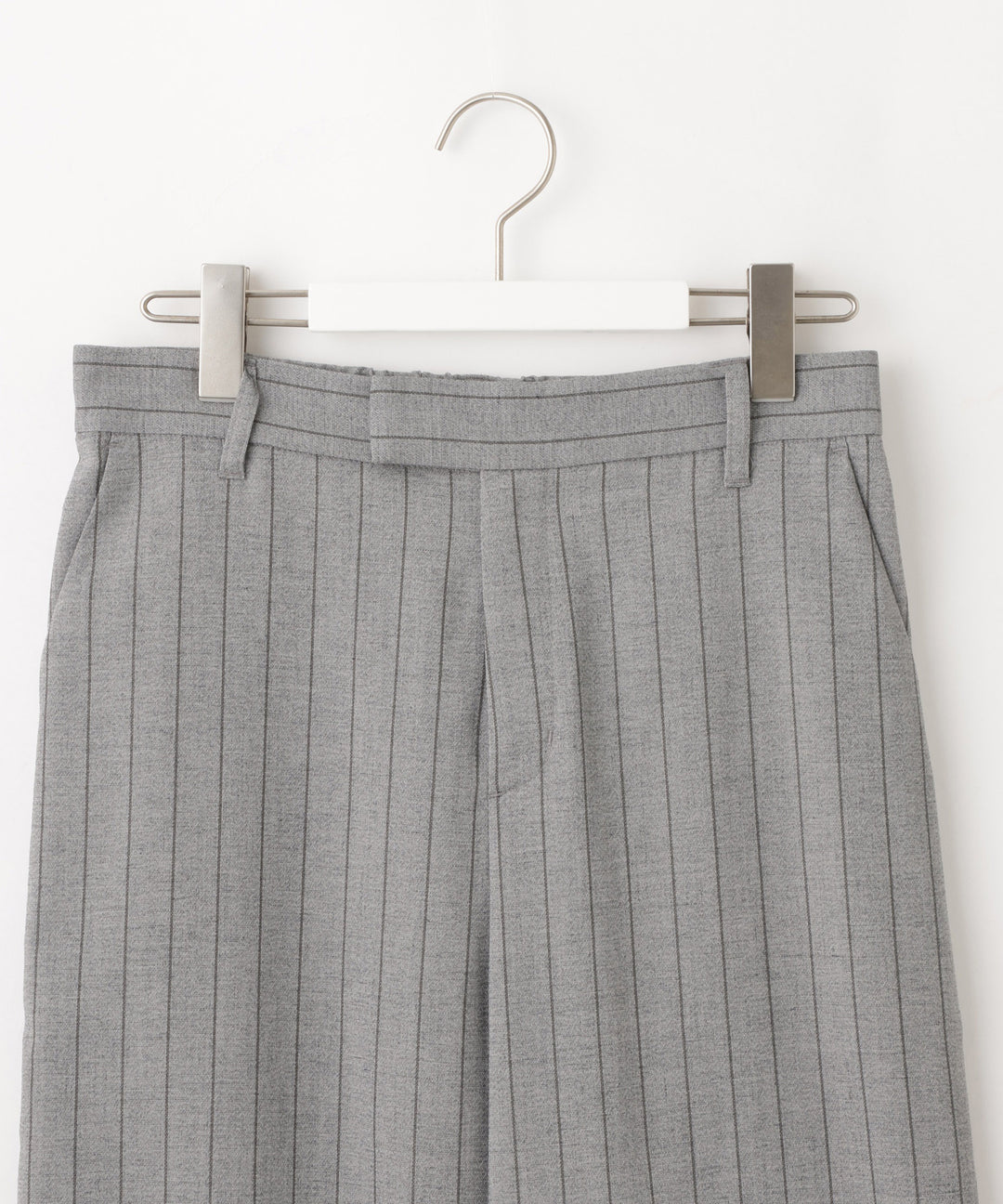 Straight Wide-Leg Trousers