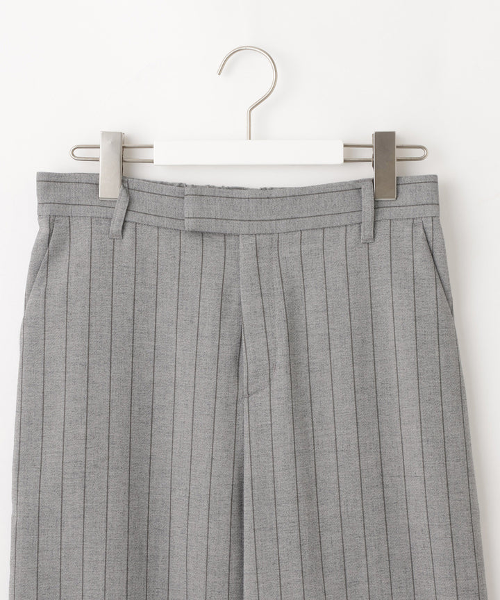 Straight Wide-Leg Trousers