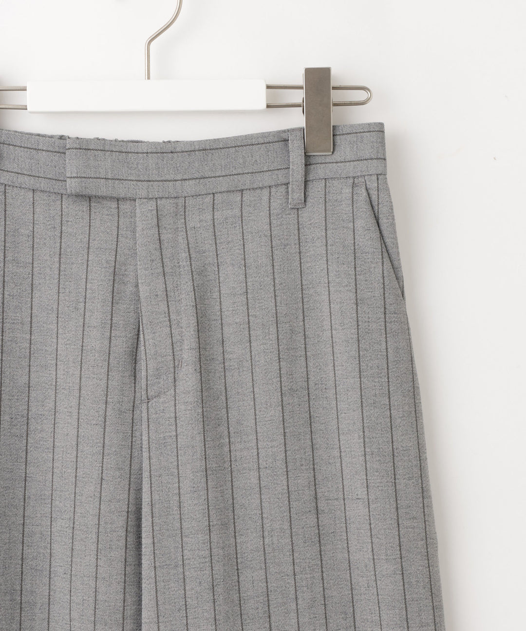 Straight Wide-Leg Trousers