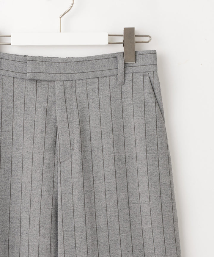 Straight Wide-Leg Trousers
