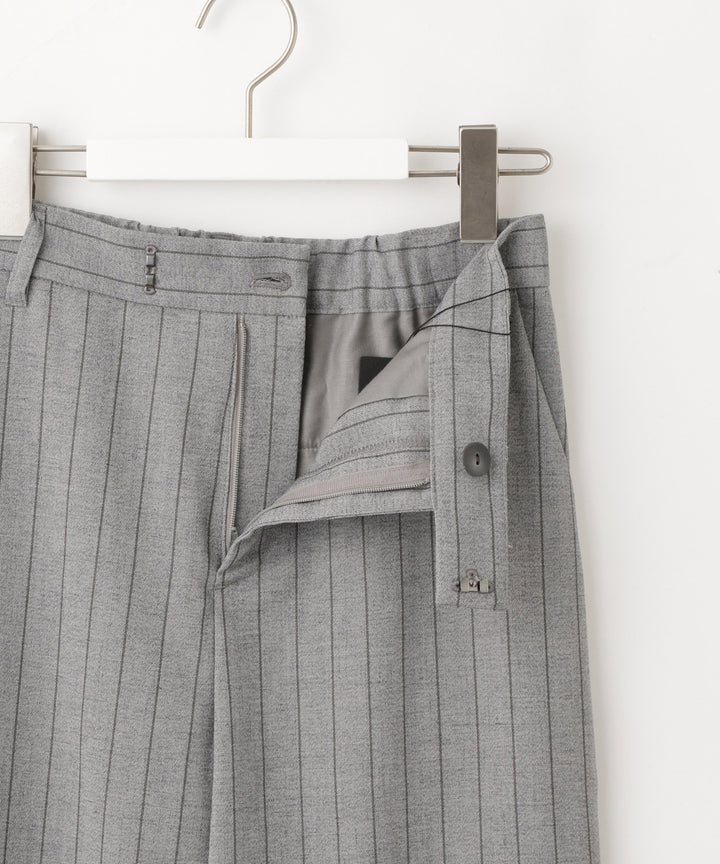 Straight Wide-Leg Trousers