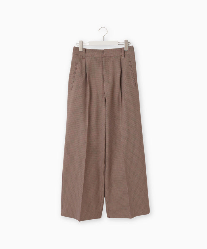 裏起毛ストレッチストレートパンツ