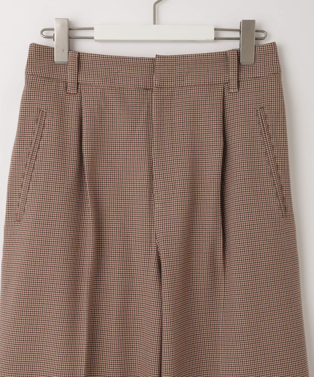 裏起毛ストレッチストレートパンツ