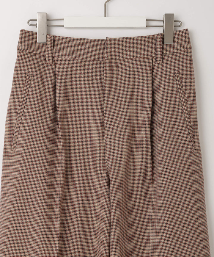 裏起毛ストレッチストレートパンツ