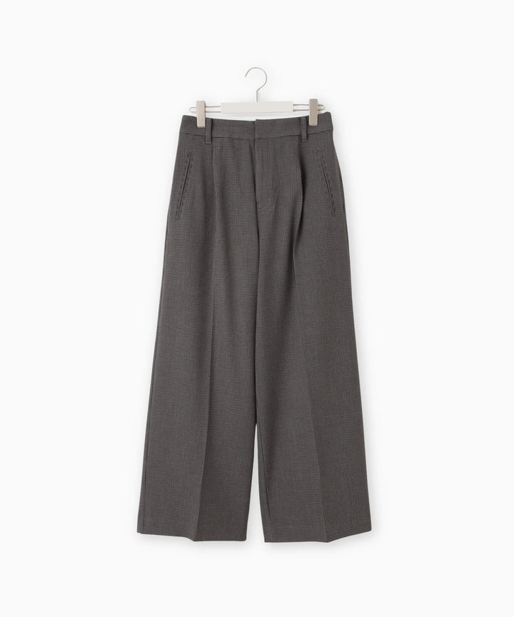 裏起毛ストレッチストレートパンツ
