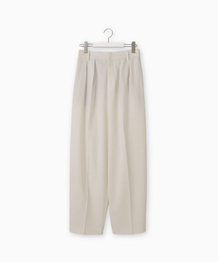 裏起毛ストレッチバレルパンツ
