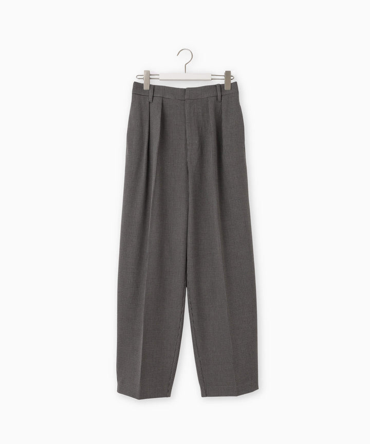 裏起毛ストレッチバレルパンツ