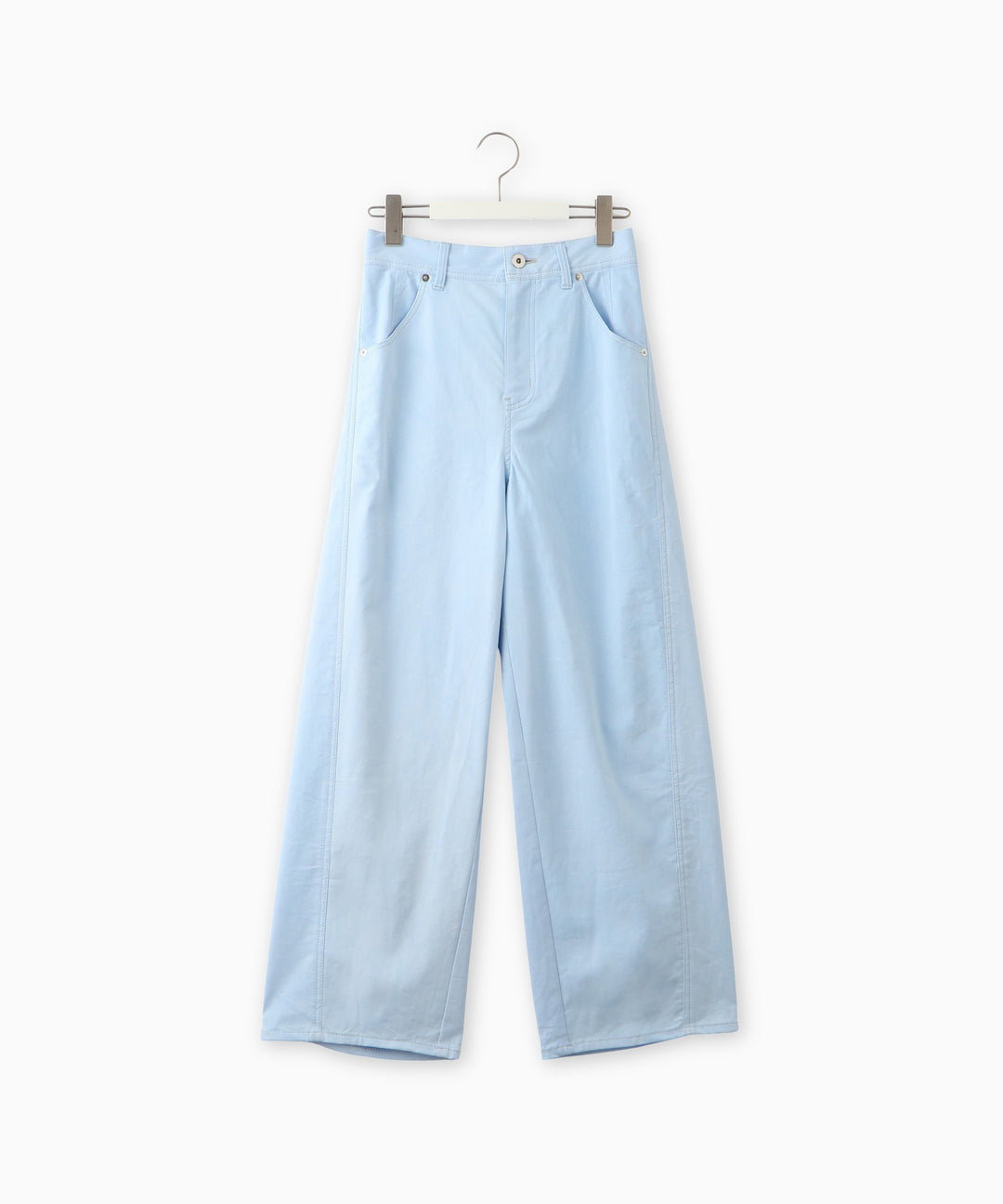 ウォッシュドチノカーヴィーシルエットパンツ
