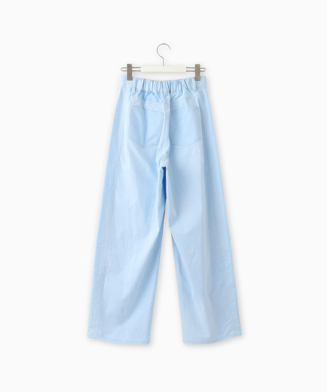 ウォッシュドチノカーヴィーシルエットパンツ