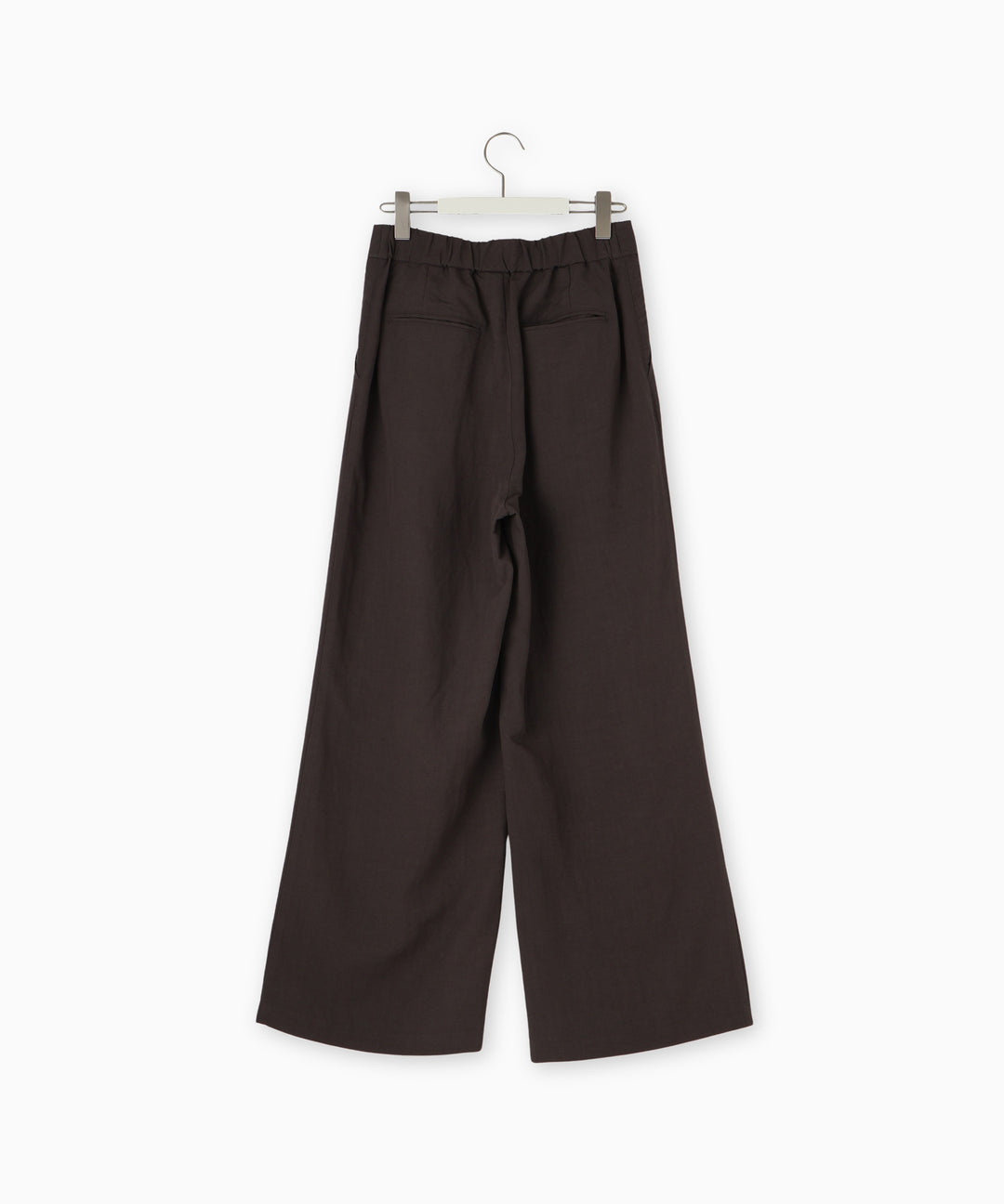 レーヨンリネンタックワイドパンツ