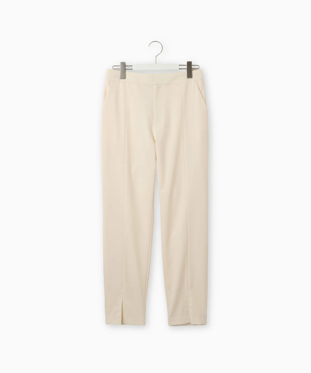 フロントスリット テーパードパンツ