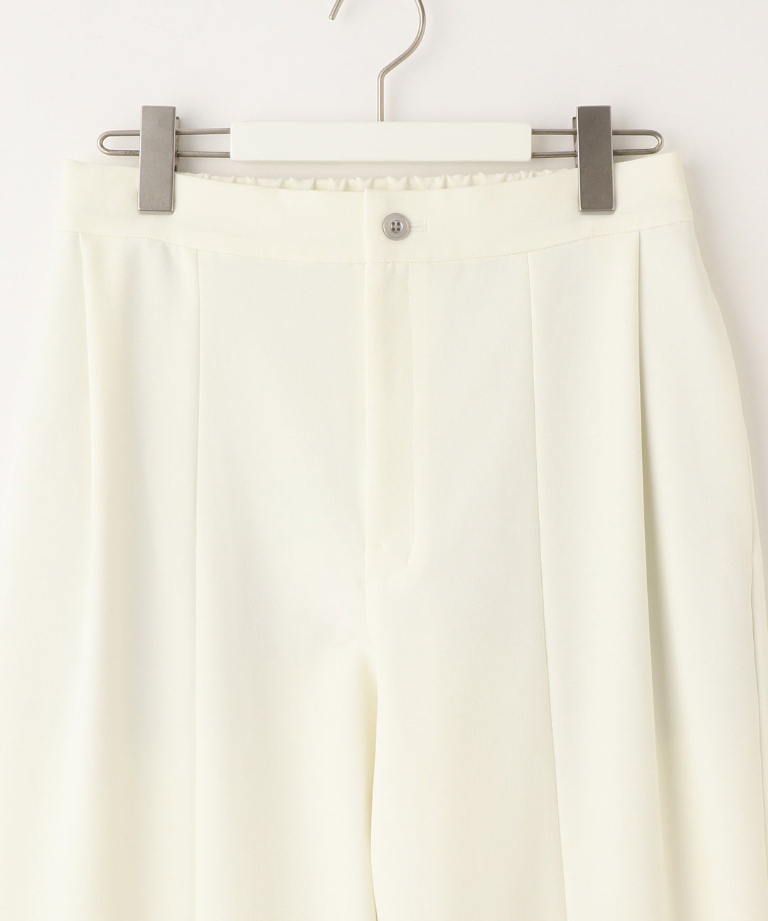 スリット入りバレルパンツ