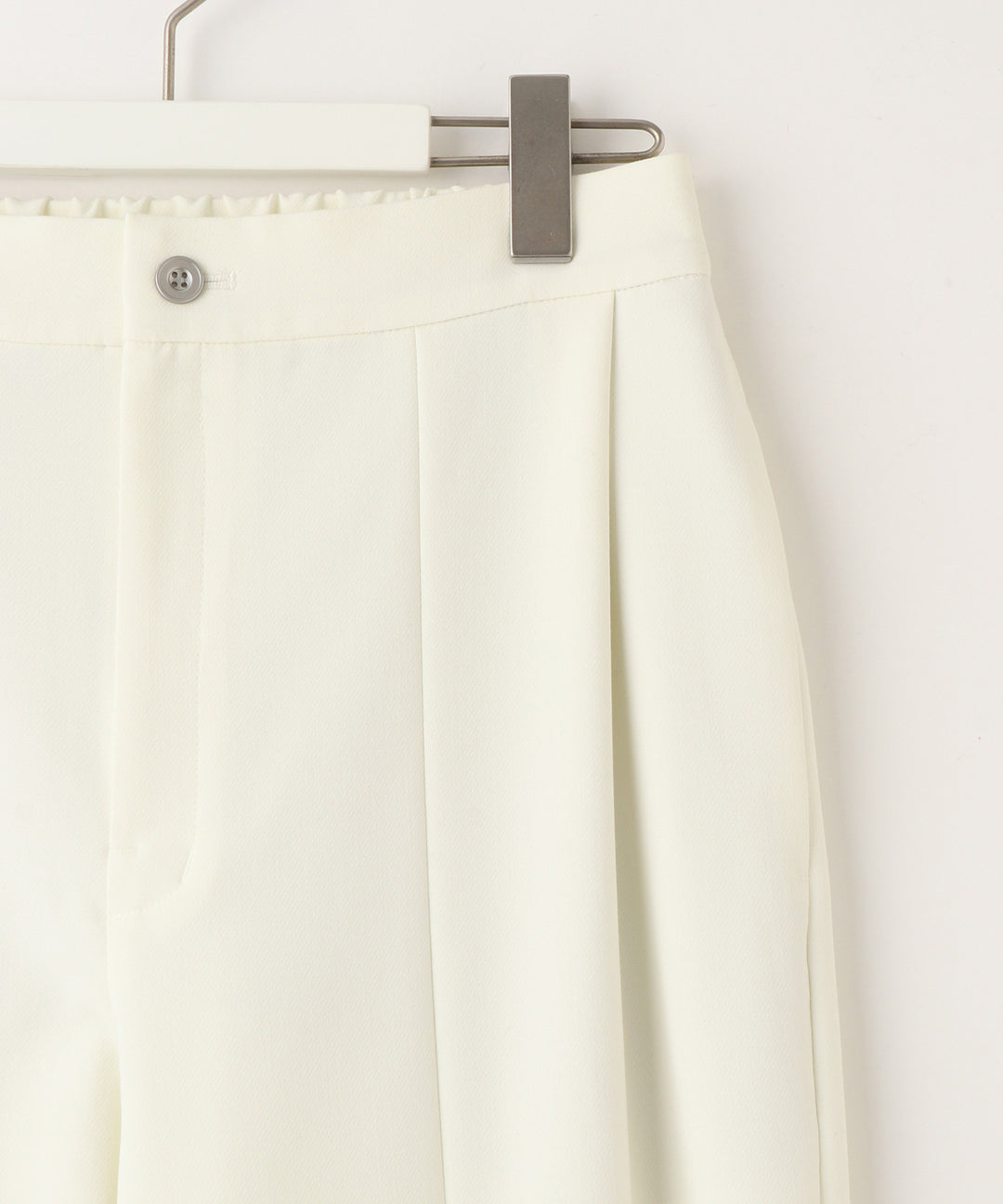 スリット入りバレルパンツ