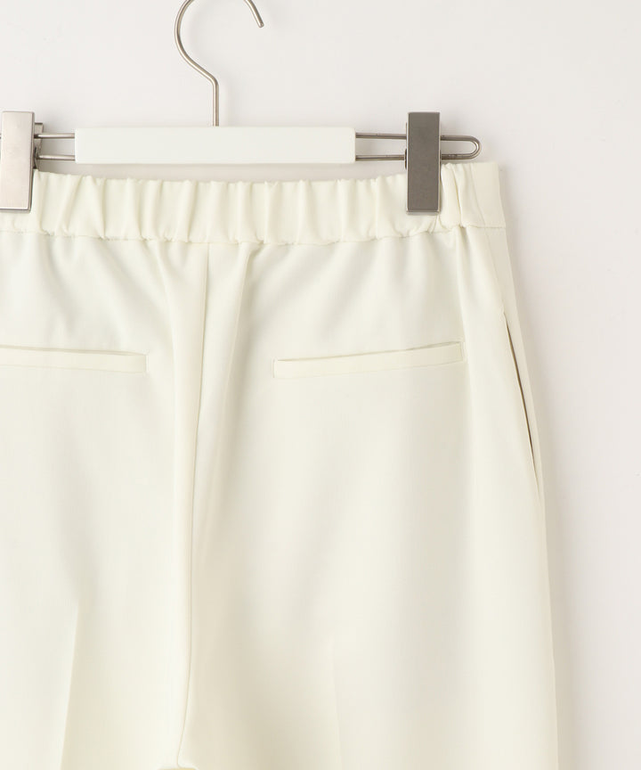 スリット入りバレルパンツ