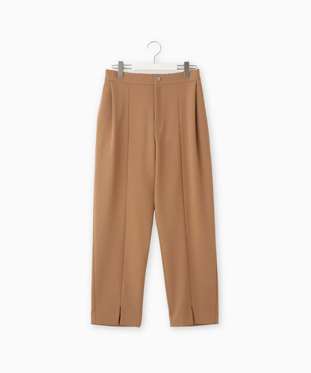 スリット入りバレルパンツ