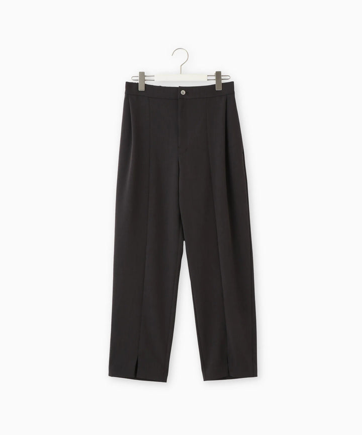 スリット入りバレルパンツ