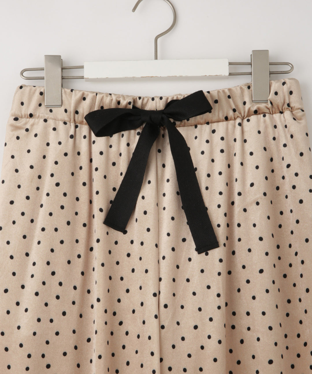 フラワーモチーフプリントベロアパンツ