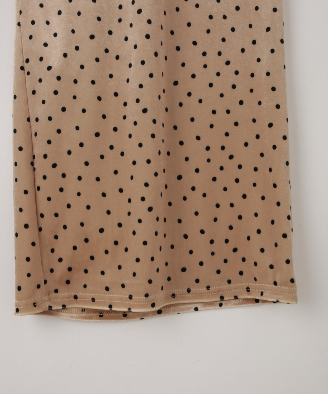 フラワーモチーフプリントベロアパンツ