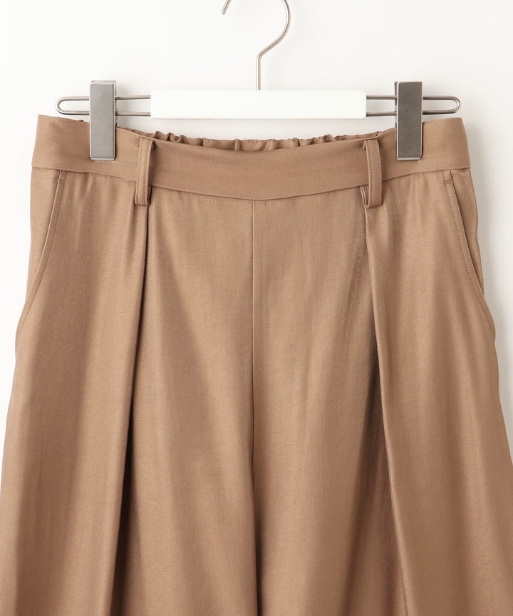 ヴィンテージサテンタックパンツ