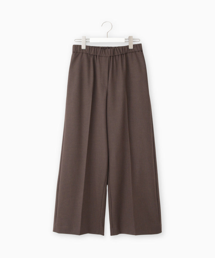 ワイドクロップドパンツ