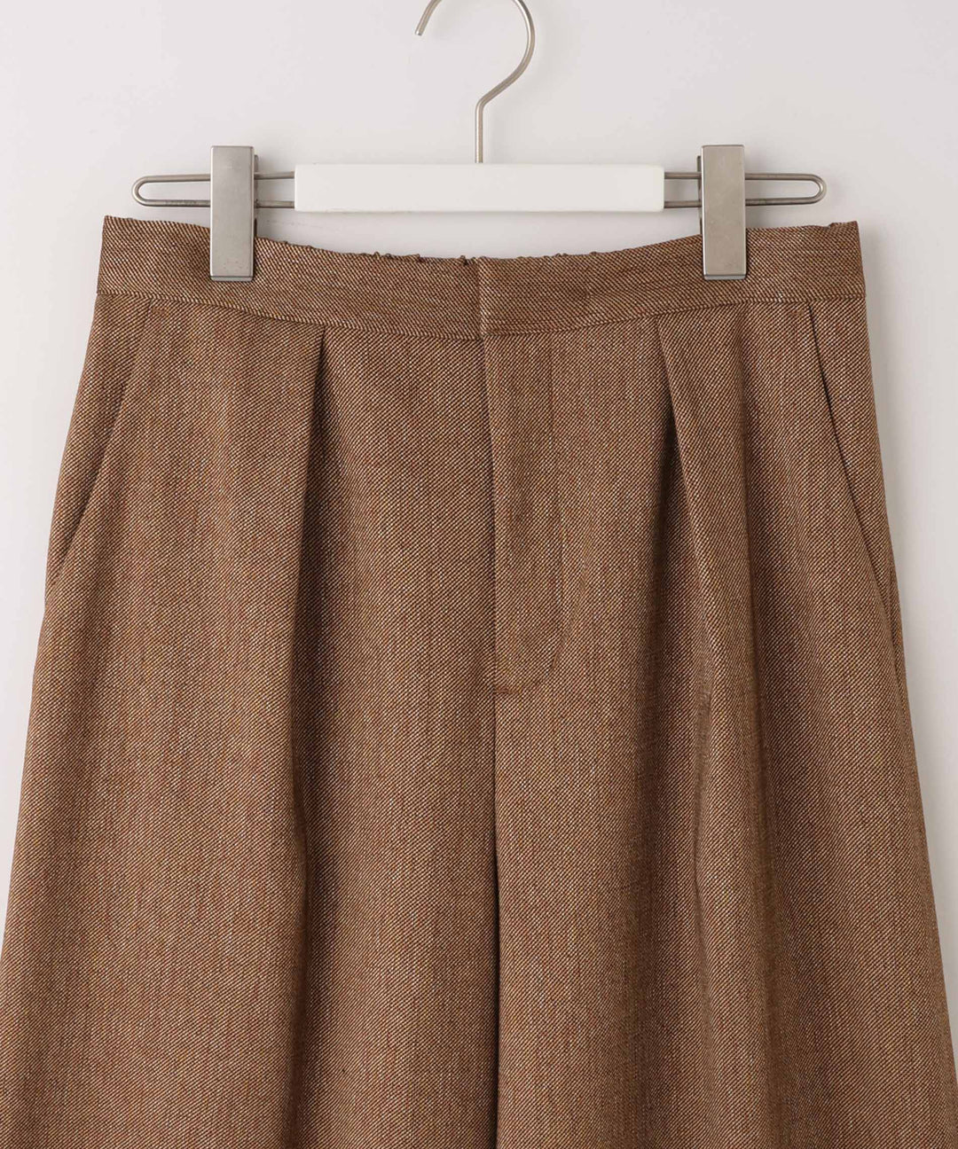 ウールライクワイドパンツ