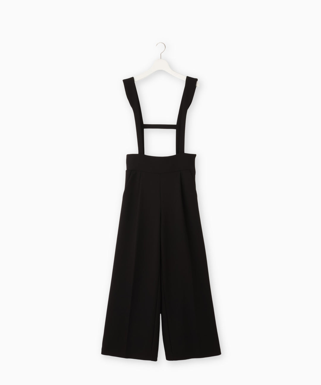 ストラップ付きタックワイドパンツ