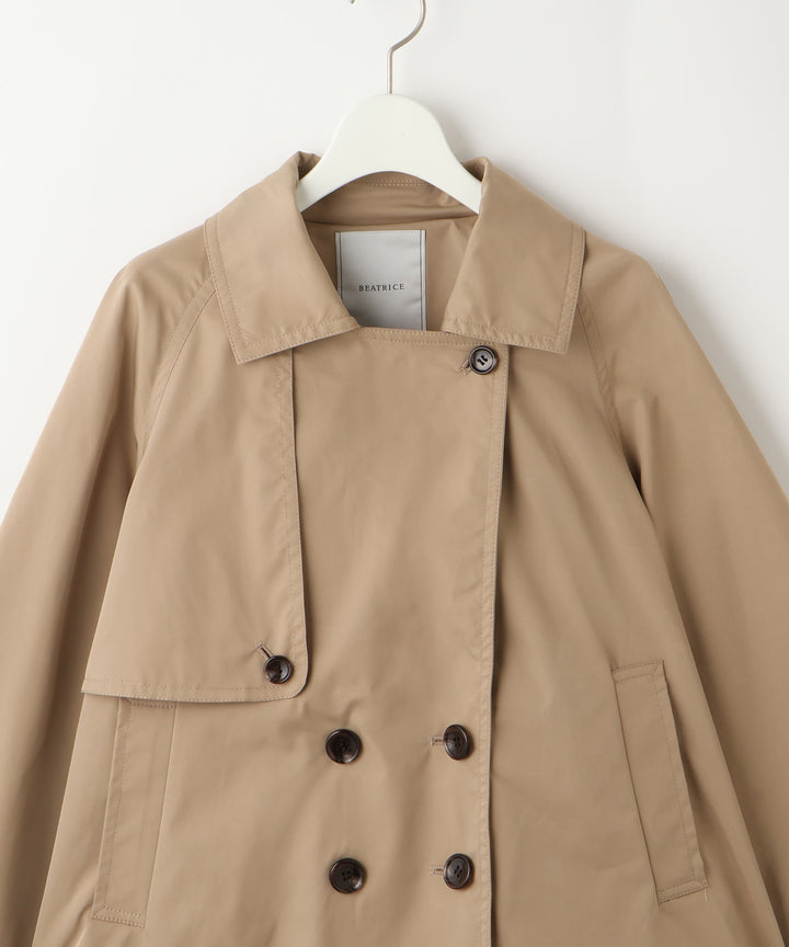 ボレロ風ショートトレンチジャケット