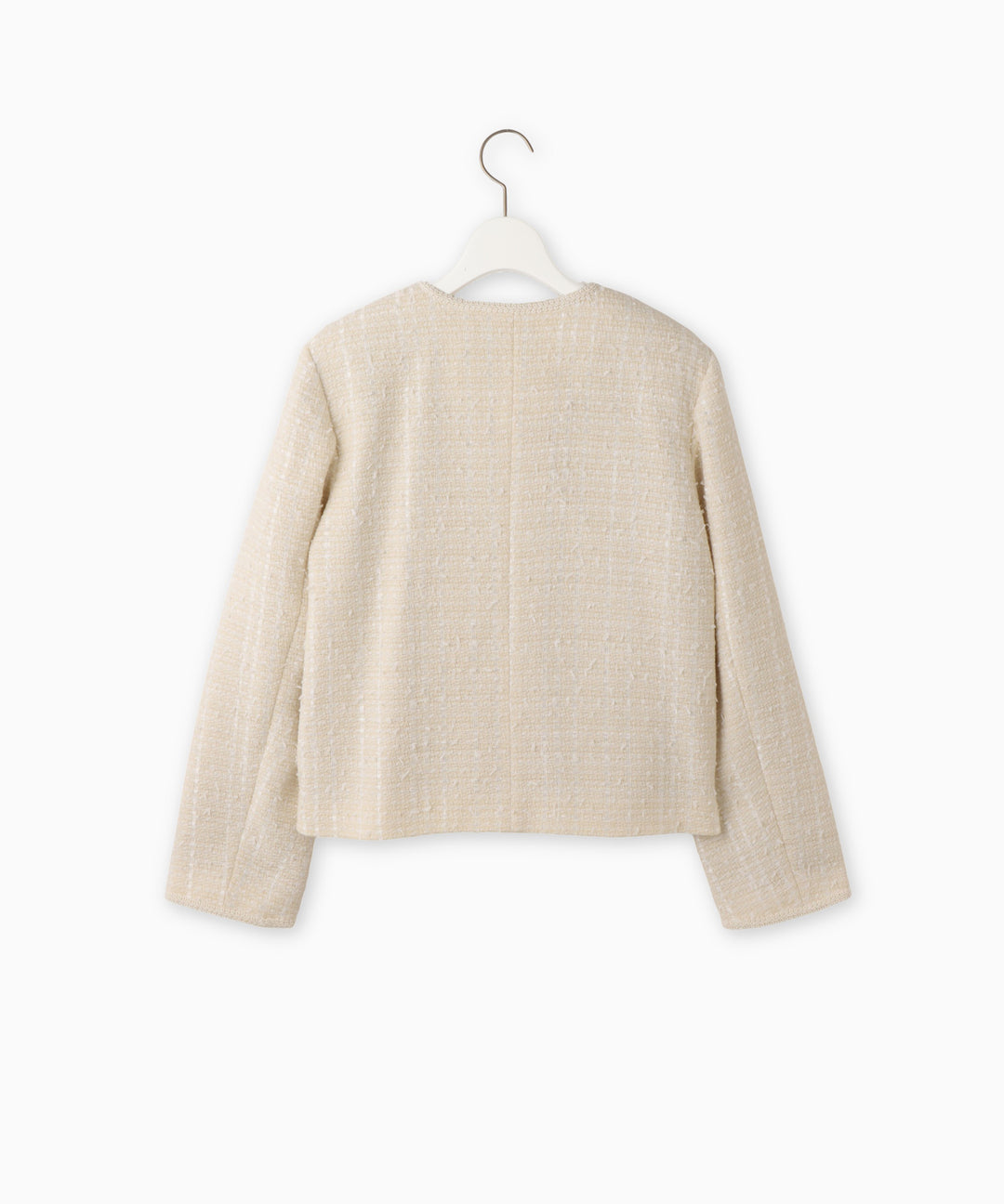 BEATRICEオリジナルツイードノーカラージャケット