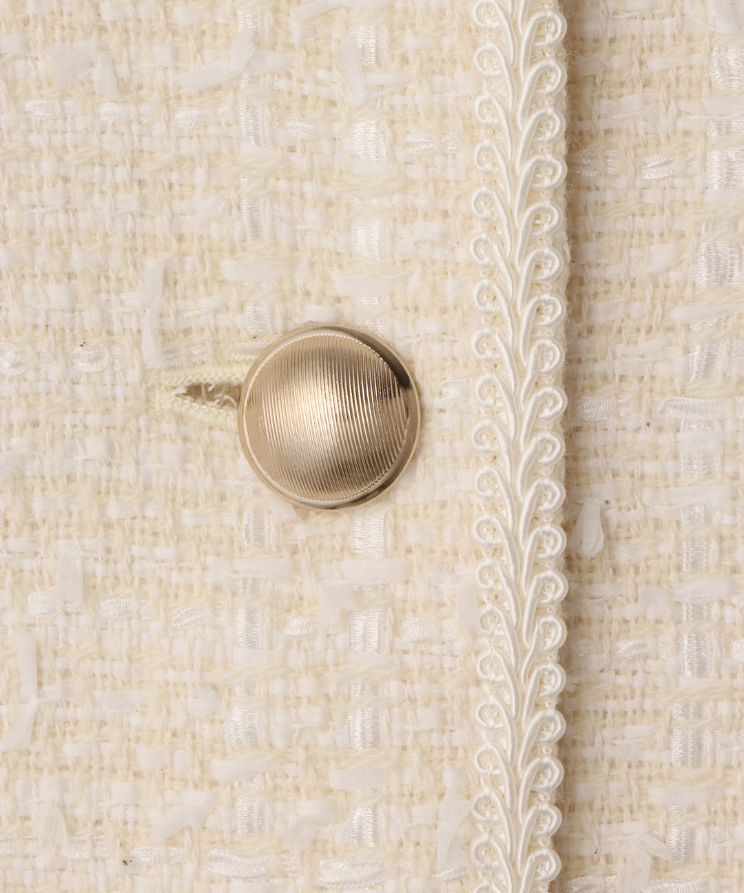 BEATRICEオリジナルツイードノーカラージャケット