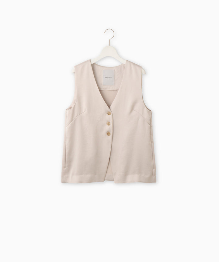 ヴィンテージサテンVネックベスト