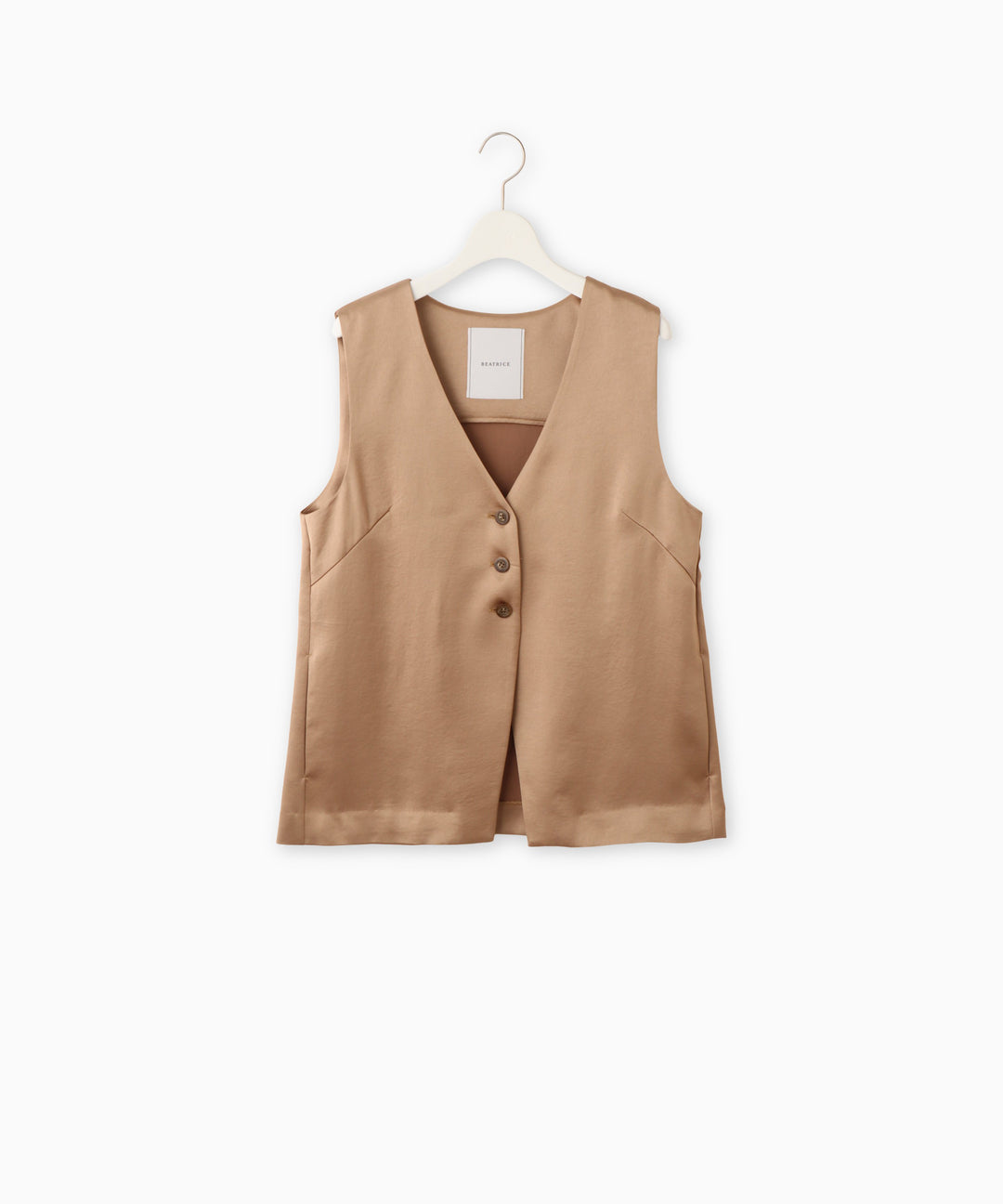 ヴィンテージサテンVネックベスト