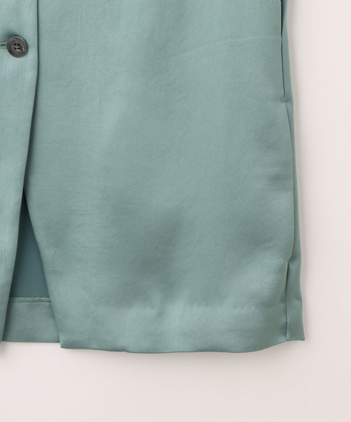 ヴィンテージサテンVネックベスト