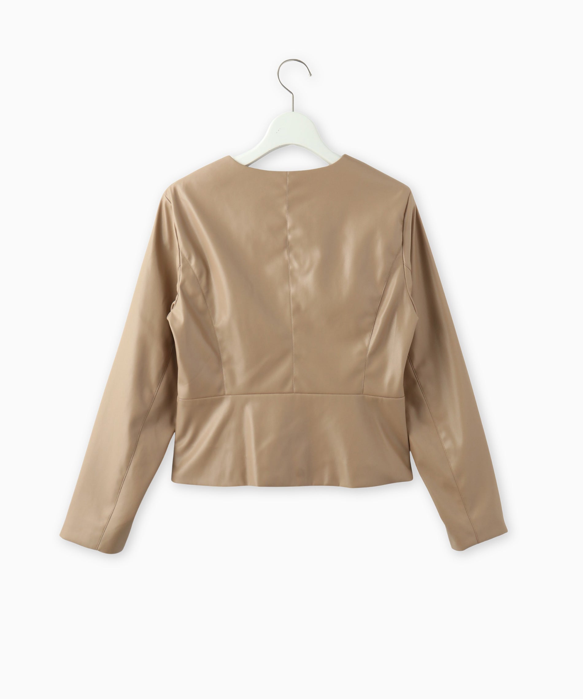 ノーカラージャケット – FACE SANS FARD