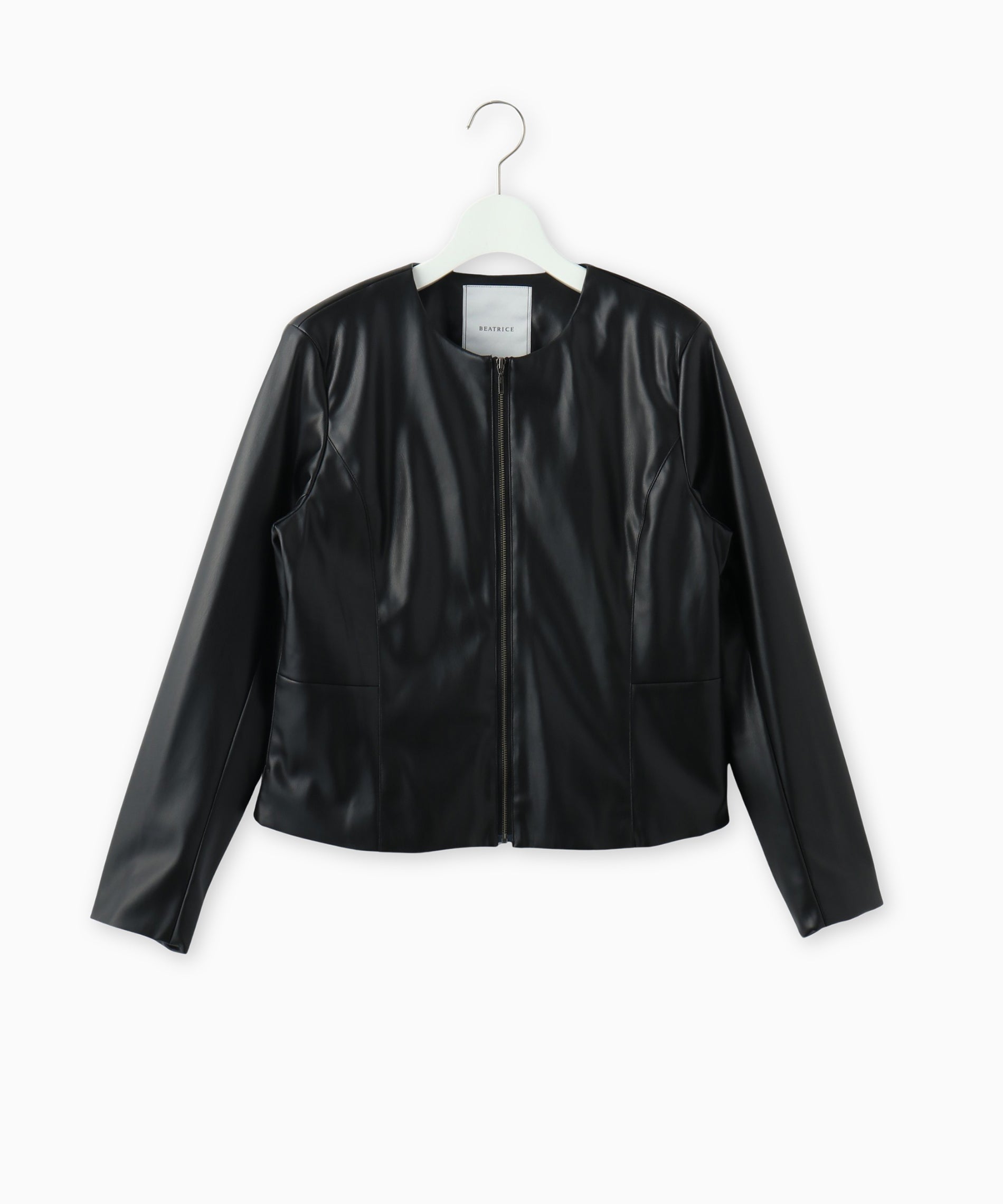 ノーカラージャケット – FACE SANS FARD