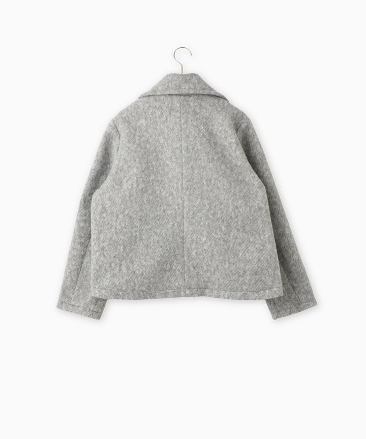 ビッグカラーショートコート