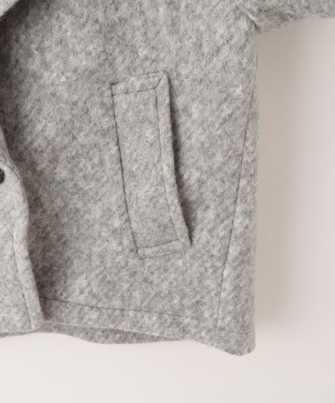 ビッグカラーショートコート