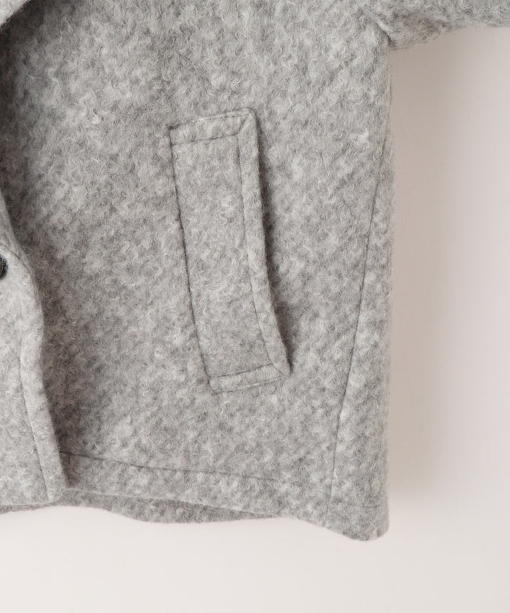 ビッグカラーショートコート