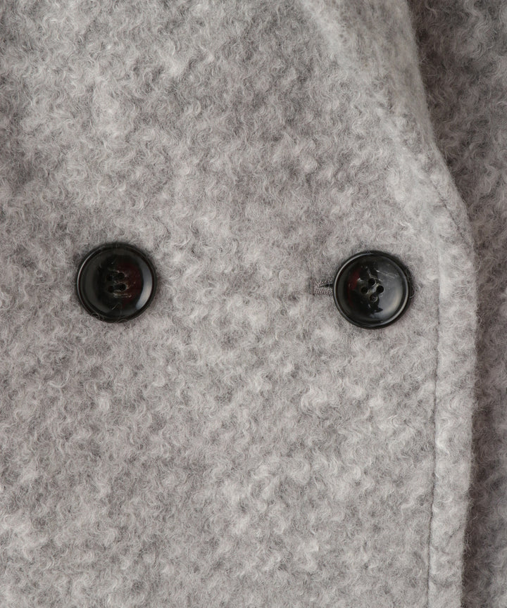 ビッグカラーショートコート