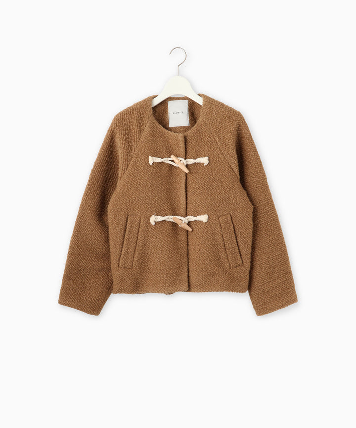 トグルボタンショートコート