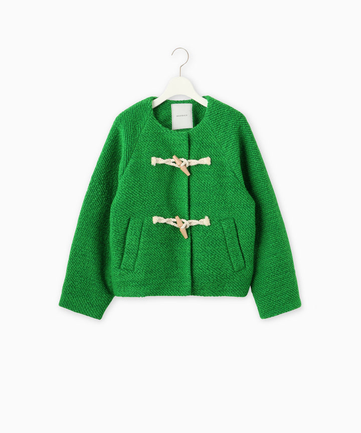 トグルボタンショートコート