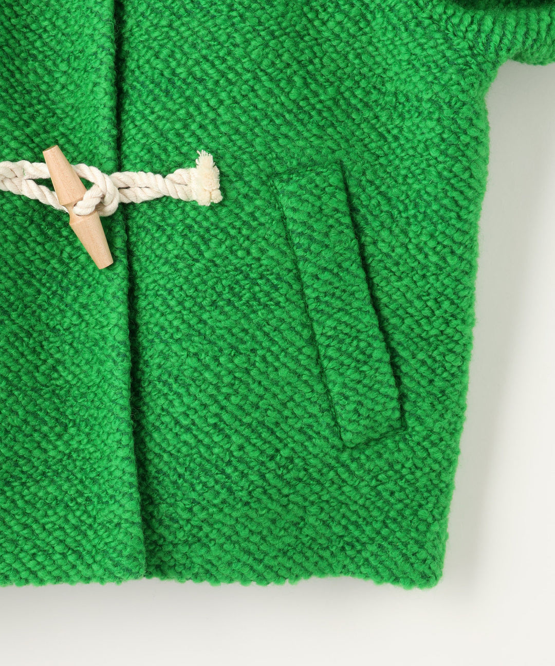 トグルボタンショートコート