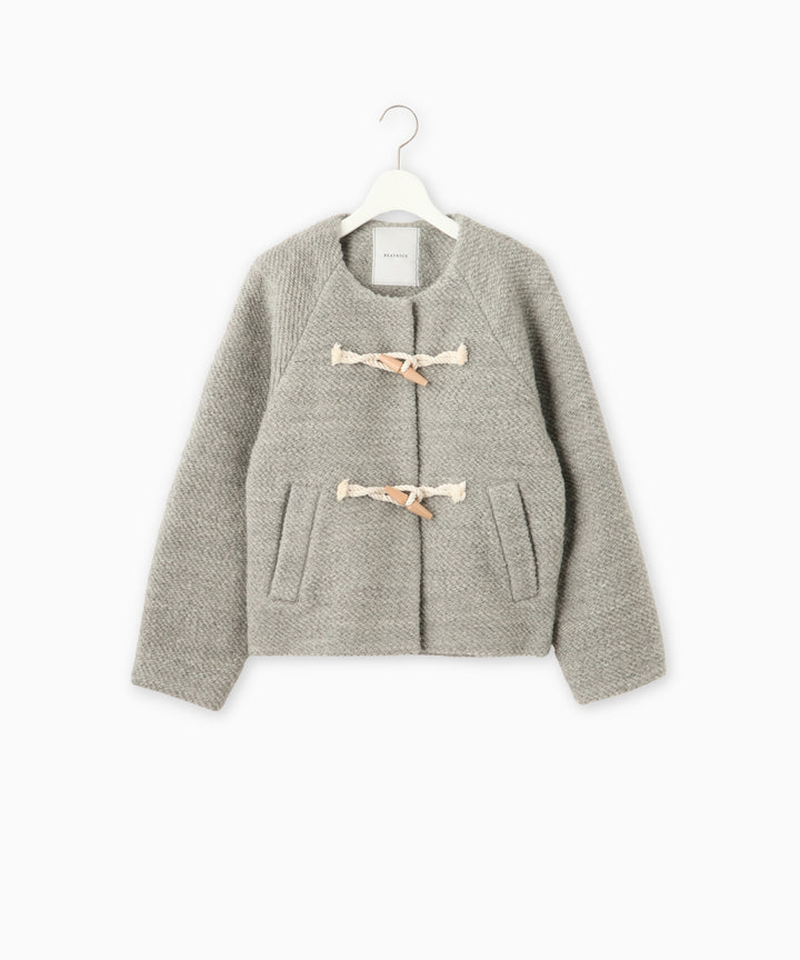 トグルボタンショートコート