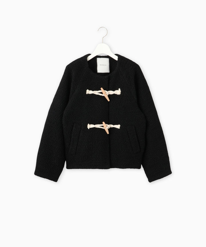 トグルボタンショートコート