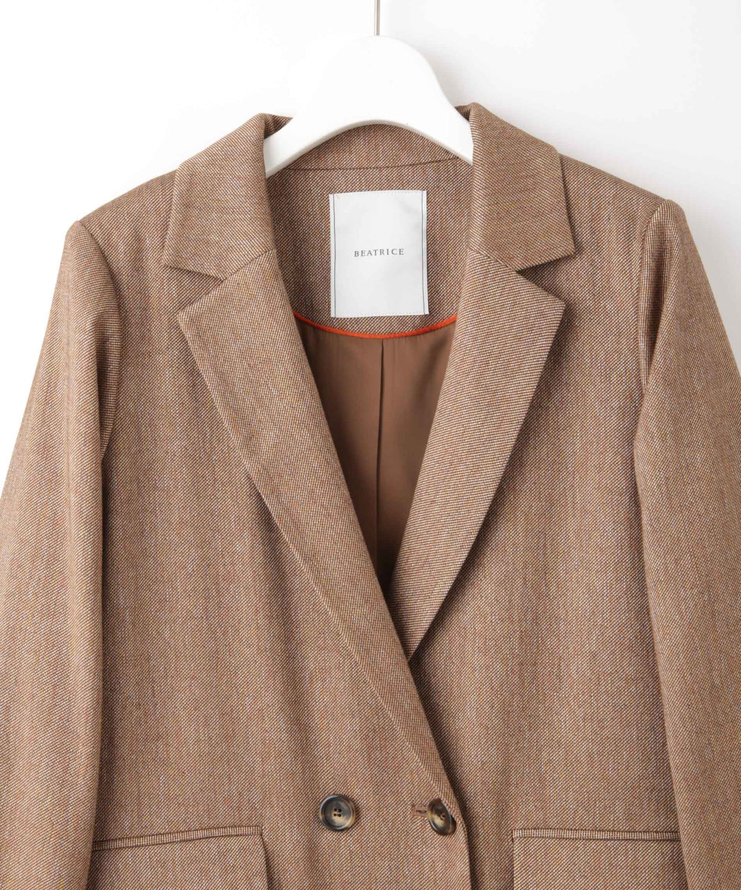 ミックスツイードオーバーサイズジャケット