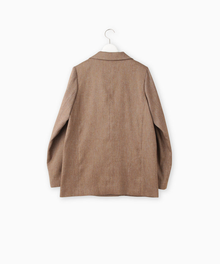 ミックスツイードオーバーサイズジャケット