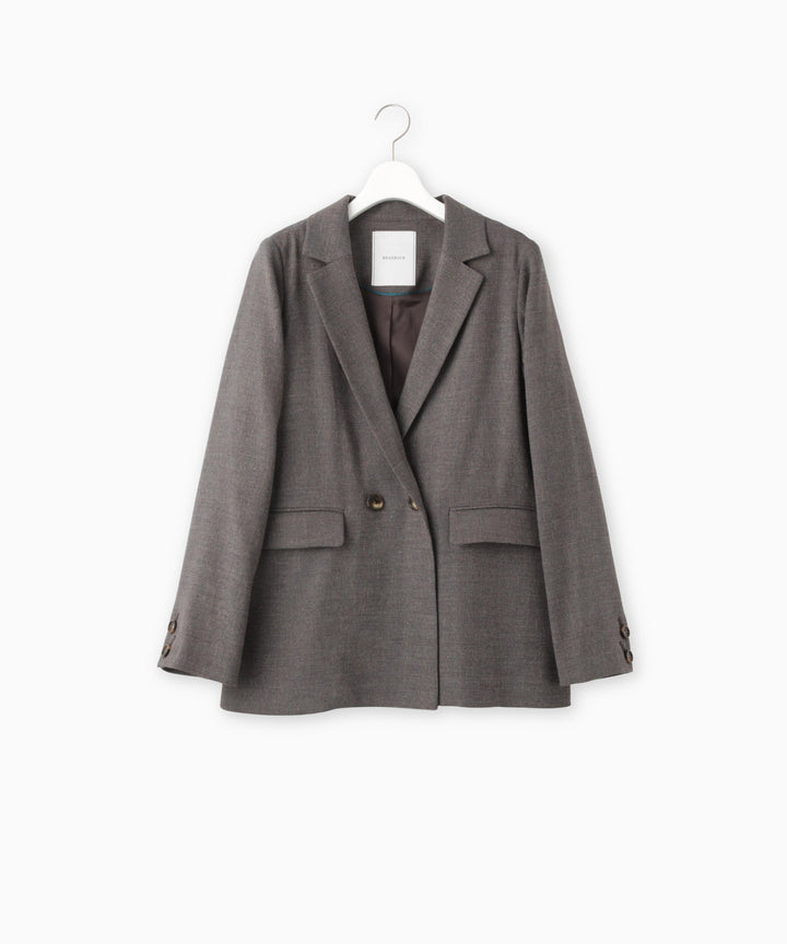 ミックスツイードオーバーサイズジャケット